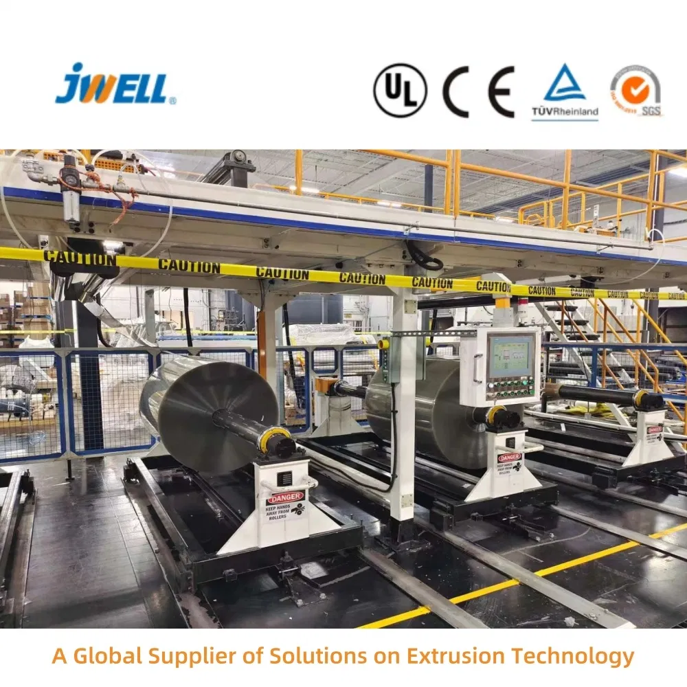 Jwell Single Twin Double Screw Venting Type Thermoforming Cpet APET PETG Pet Blister Sheet Foil Film Extrusion Production Line for Cup Food Packaging Containers