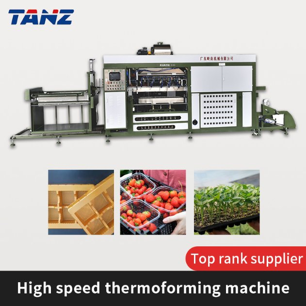 Tz-1220f Semi-Automatic Vacuum Forming Machine Plastic Plate Box Thermoforming Machine