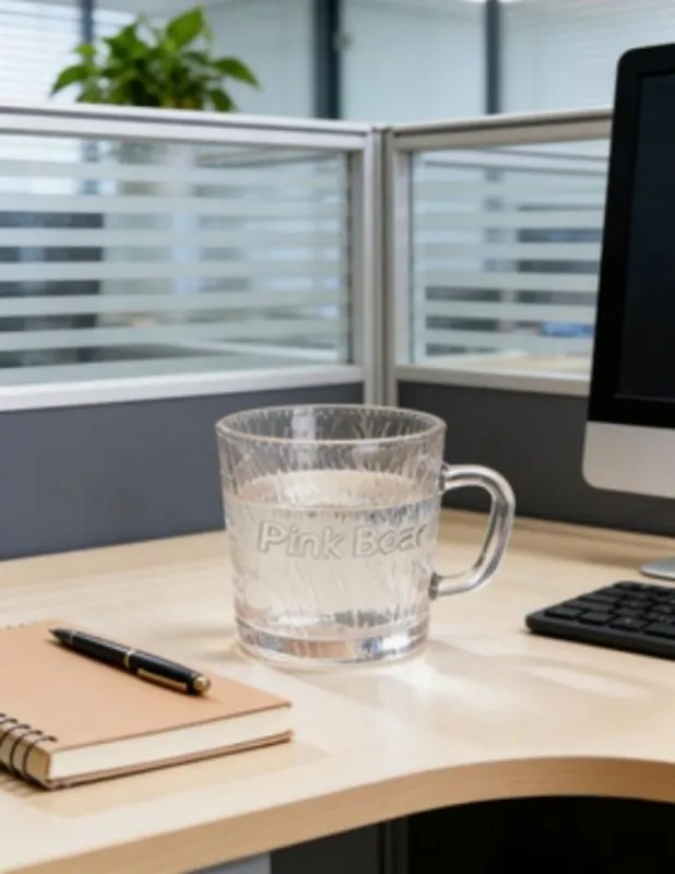 Glass Water Cup View 1