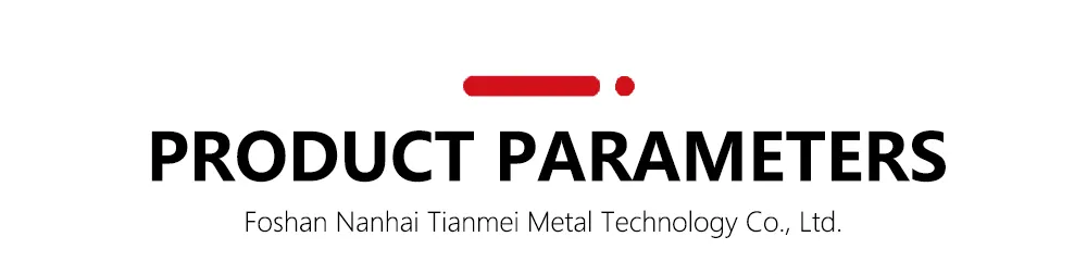 Aluminum Die Specification