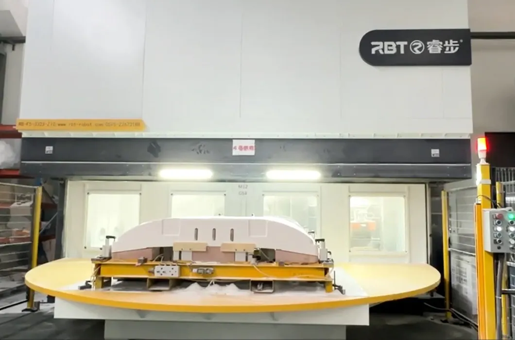 CNC Machine Processing View