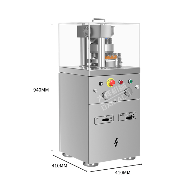 Zp-9A Xanax 0.1/0.25/0.5 Tablet Forming 60kN Pressure Medicine Pressing Machine Automatic