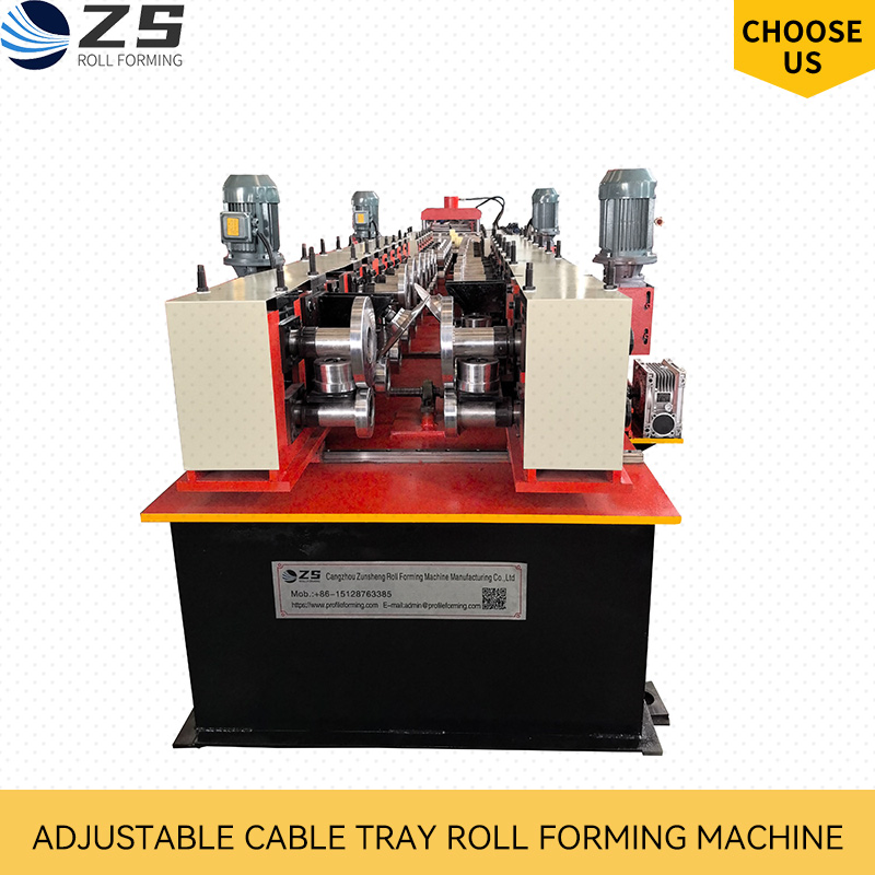 Industrial Heavy-Duty Cable Tray Roll Forming Machine for HRC