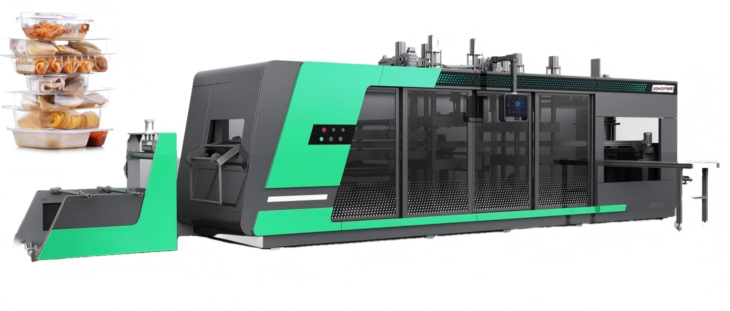 High-Speed Thermoformer for PP PS Pet PLA PVC Container and Clamshell Packaging/Plastic Thermoforming Machine