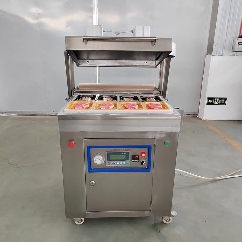 Electric Vacuum Skin Packaging Sealing Machine for Home Use &amp; Manufacturing Plant Fresh Meat &amp; Seafood Food Vacuum Sealer