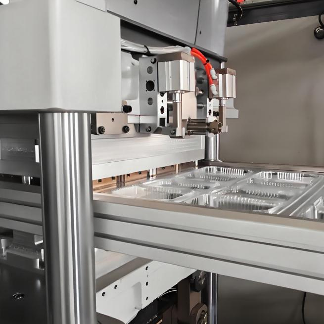 High-Speed Thermoformer for PP PS Pet PLA PVC Container and Clamshell Packaging/Plastic Thermoforming Machine