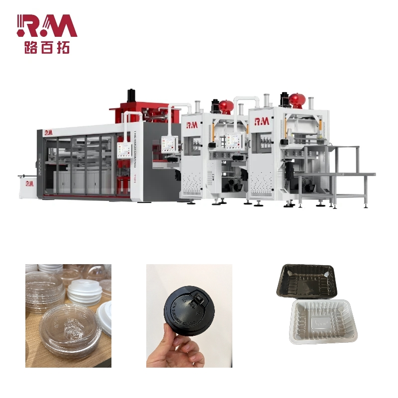 Full-Automatic High-Efficiency Pressure Forming Disposable Multi-Category Thermoforming Machine