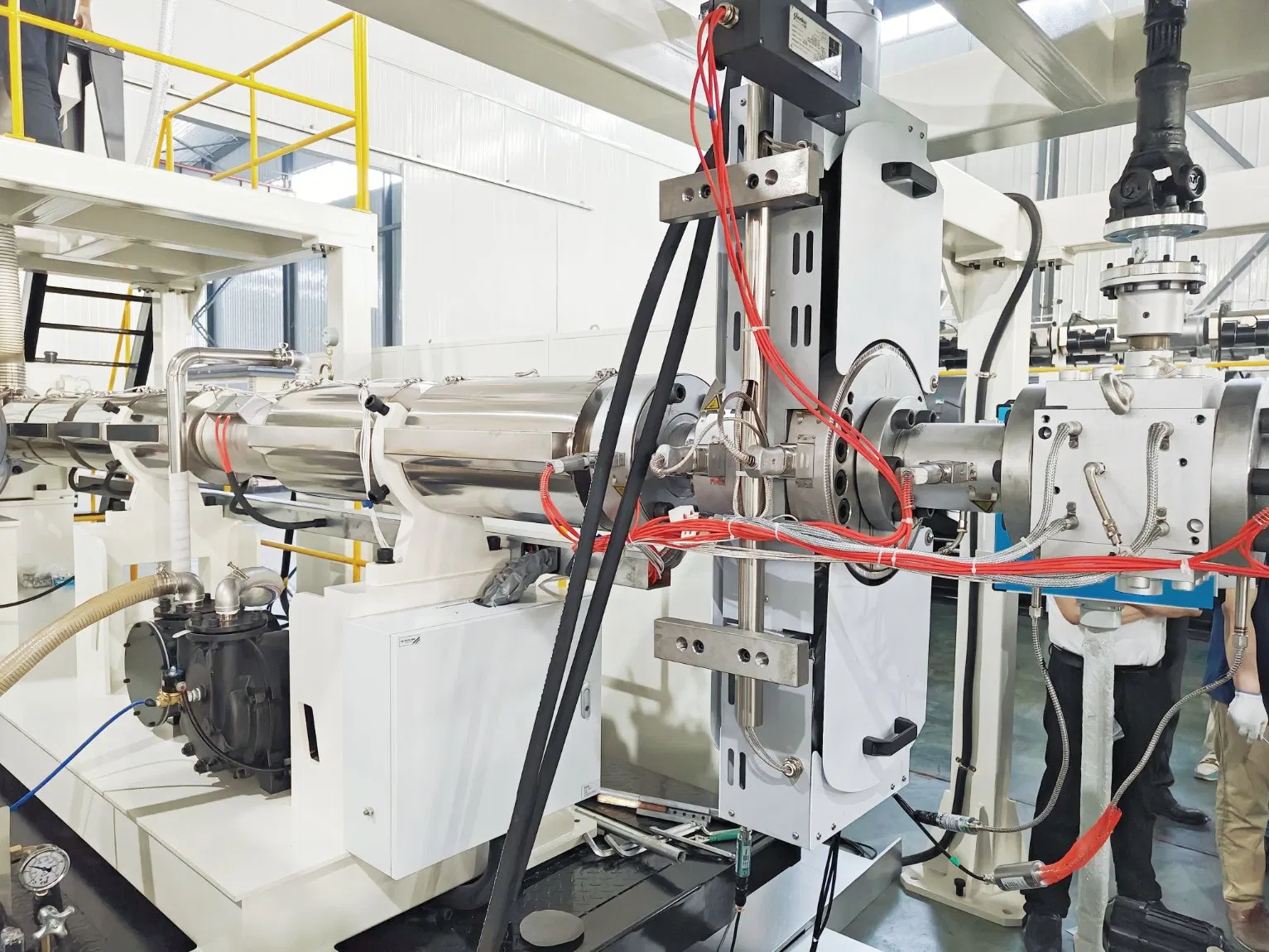 Extrusion Line for The Production of PP &amp; PS Sheet PP/PS Thermoforming Remote Monitoring Iot Sheet Extrusion Line