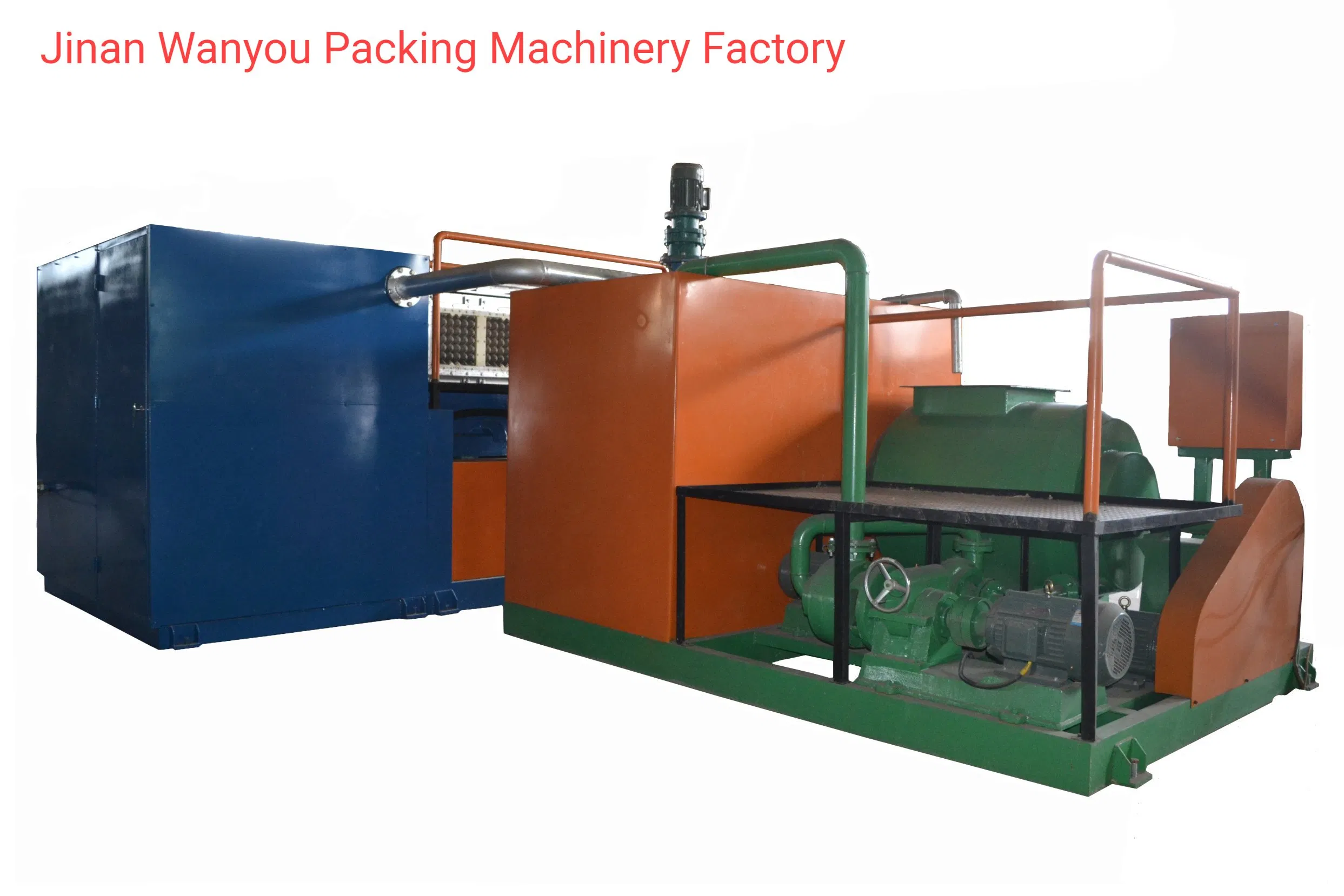 Different Forming Type Paper Egg Tray/Fruit Tray/Industrial Tray/Medical Tray Making Machine with Production Line Egg Carton