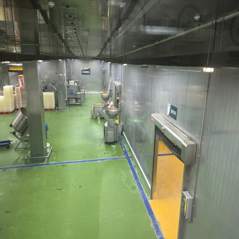 Full Automatic Sausage Meat Food Continuous Thermoforming Forming Packing Line Vacuum Sausage Machine Packaging Machine