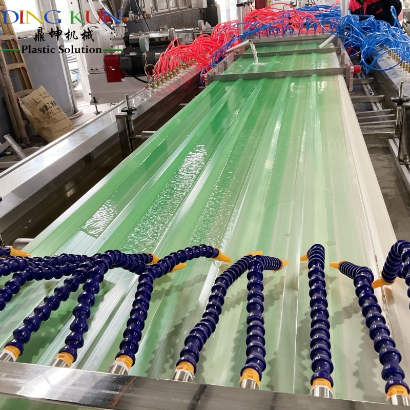 PVC Roofing Extrusion Plastic ASA Roof Sheet Making Machine