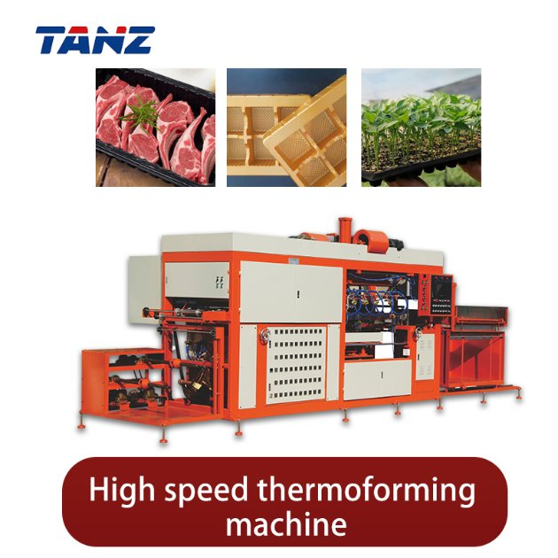 CE Approved 760*1220mm Tanz Wooden or Standard Package PE Semi-Automatic Thermoforming Machine