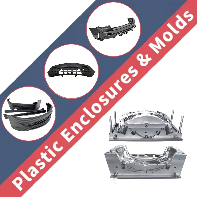 Custom Automotive Plastic Bumper Side Mirror Battery Housing Injection Mould