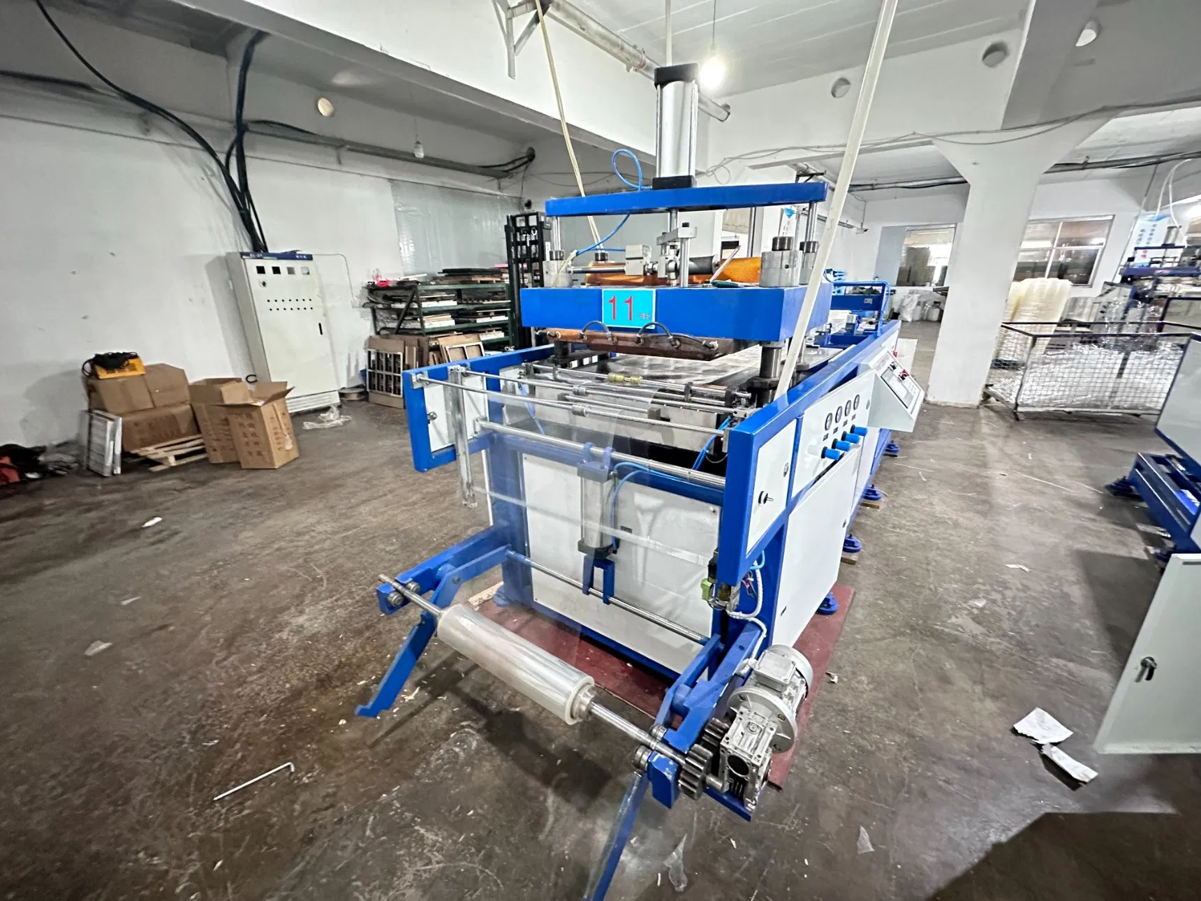 PP Plastic Lunch Box Cup Lid Plastic Container Egg Tray Molding Machine/Semi-Automatic Thermoforming Equipment