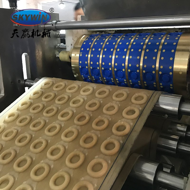 Industrial Small Scale 400mm Tray Type Biscuit Cookie Forming Make Machine