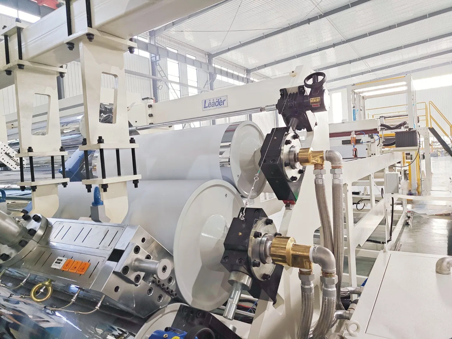 Extrusion Line for The Production of PP &amp; PS Sheet PP/PS Thermoforming Automatic Sheet Extrusion Line