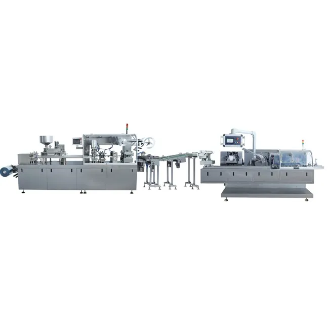 Alu-PVC Blister Packaging and Auto Cartoner Full Production Line