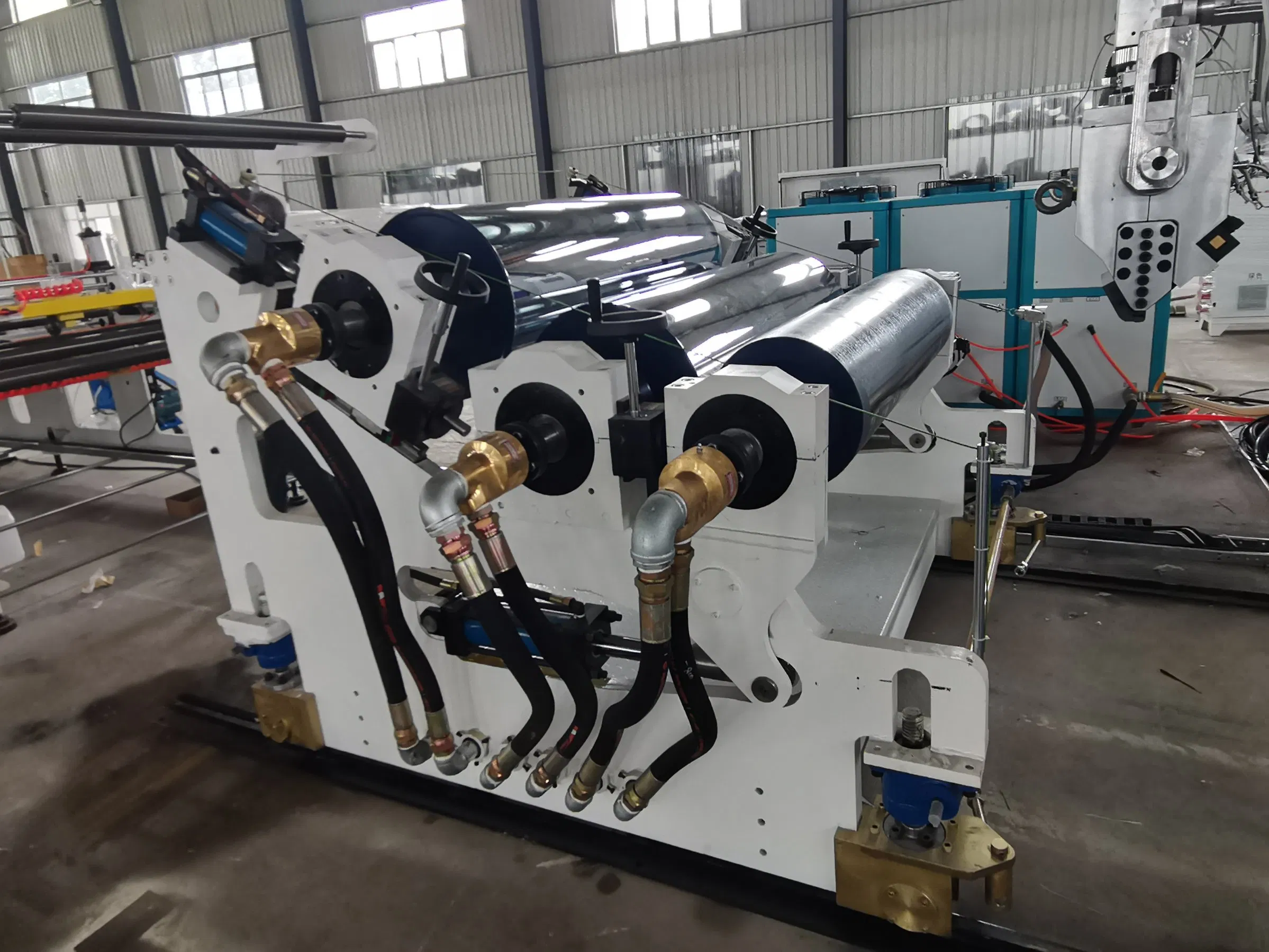 Fully Automatic 0.2mm-3mm Thickness 600mm-3000mm Width PP Pet Thermoforming Making Machine Plastic Sheet Extrusion Line
