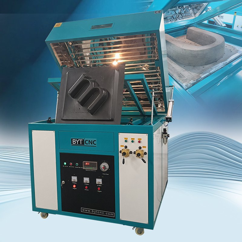 Bytcnc Semi Automatic Plastic Vacuum Forming Thermoforming Machine Acrylic Signs 3D Vacuum Former