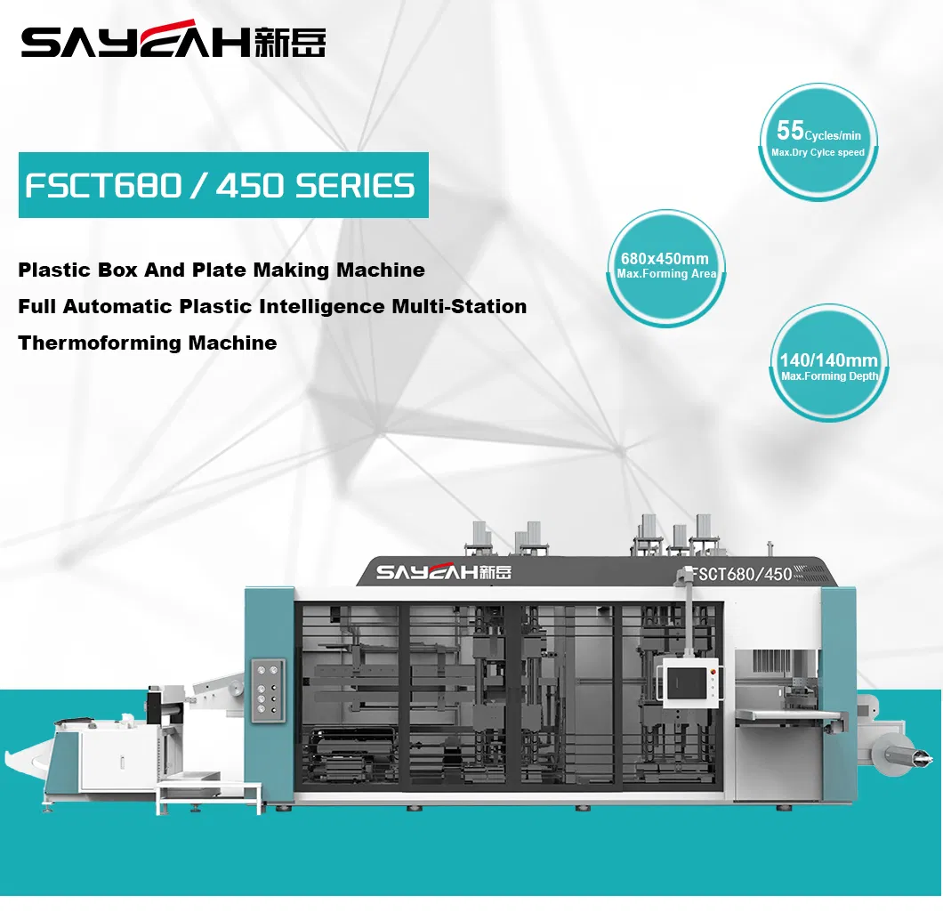 Positive and Negative Pressure Vacuum Forming Machine