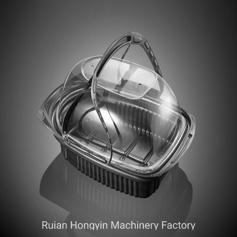 Updated Air Pressure Heating Forming Cutting Biscuit Box Vacuum Forming Machine