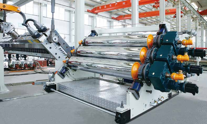 Multi-Layer Sheet Film Co-Extrusion Line PP/PC/PE/HIPS/EVOH Plastic Sheet Board Extrusion