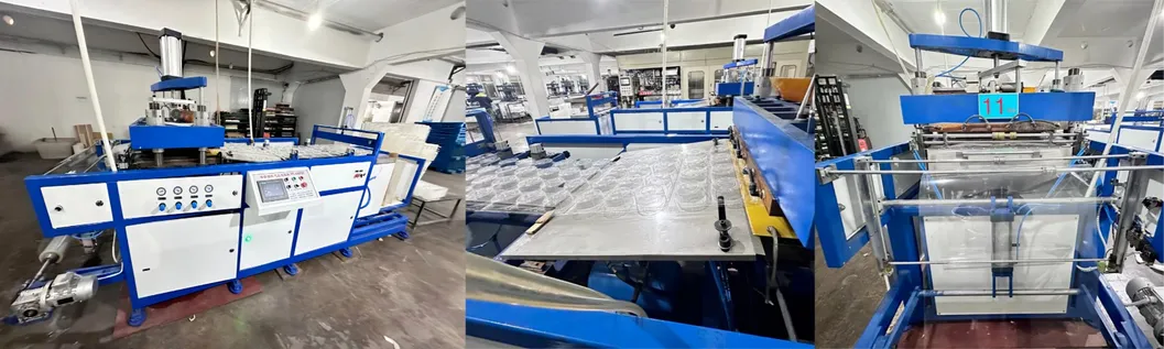 Semi Automatic Plastic Thermoforming Machine