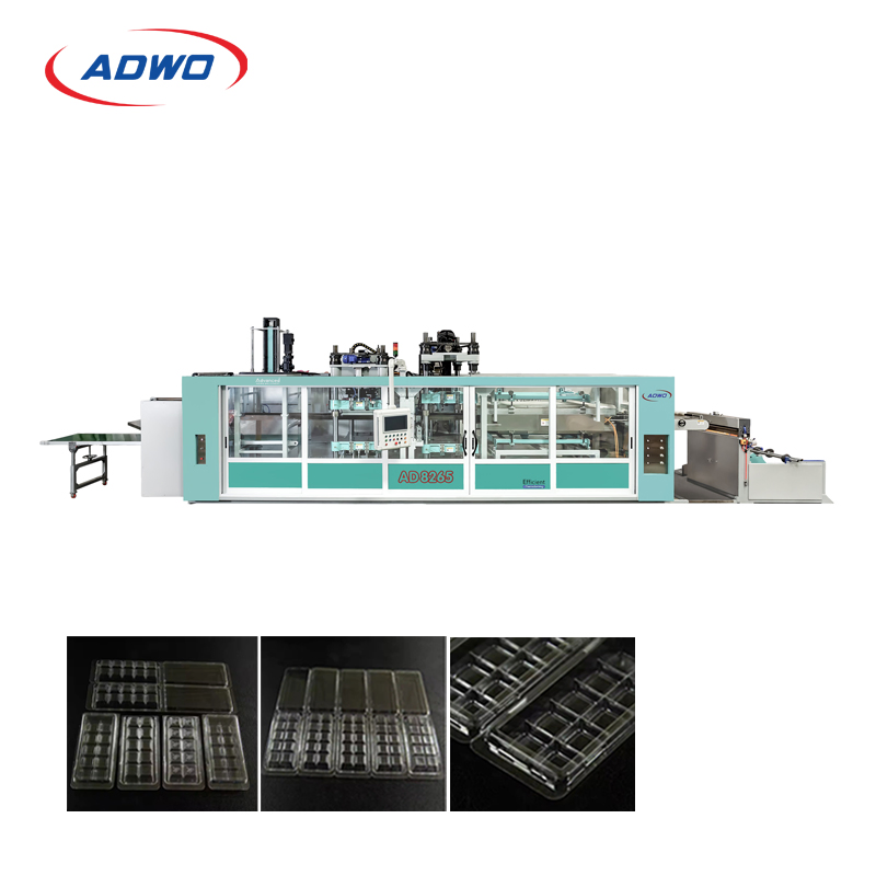 Adwo High Speed Plastic Medical Blister Box Packaging Vacuum Forming Thermoforming Machine