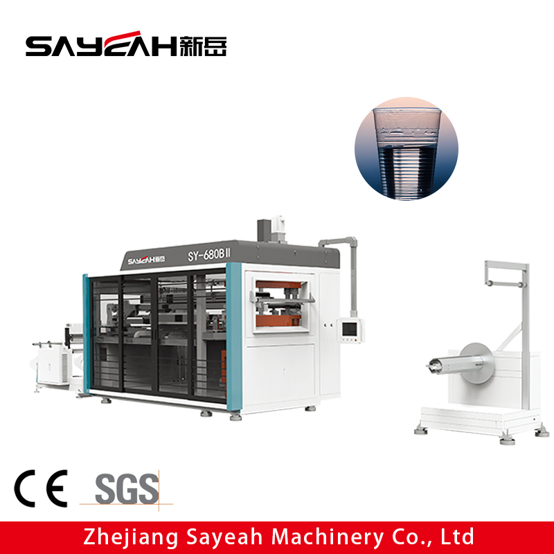 Full-Automatic Plastic Cup Thermoforming Machine Production Line