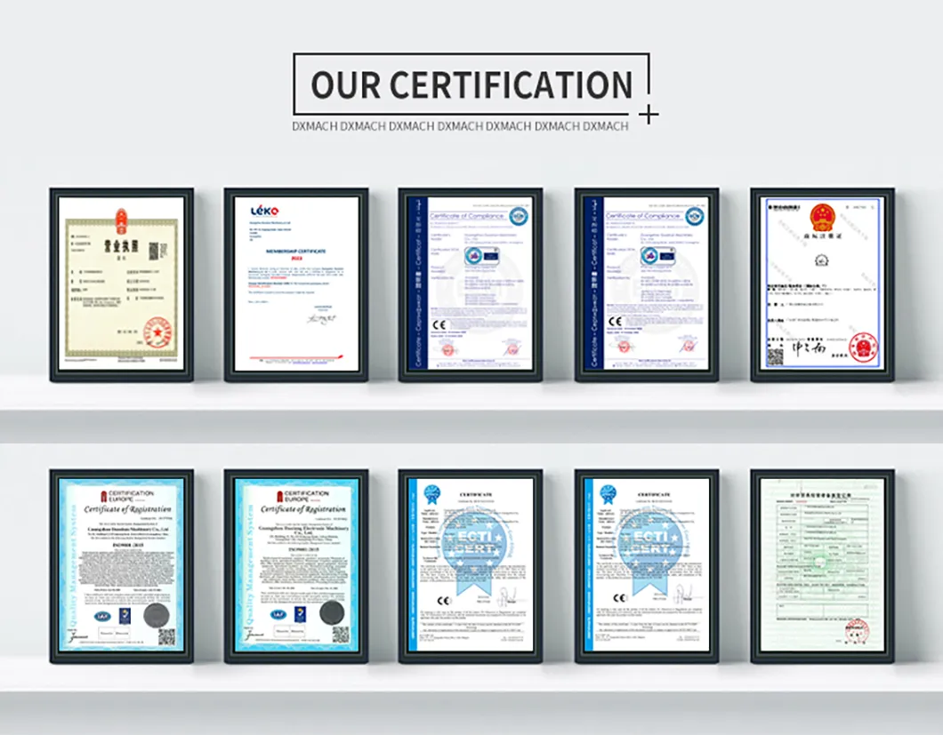Certifications