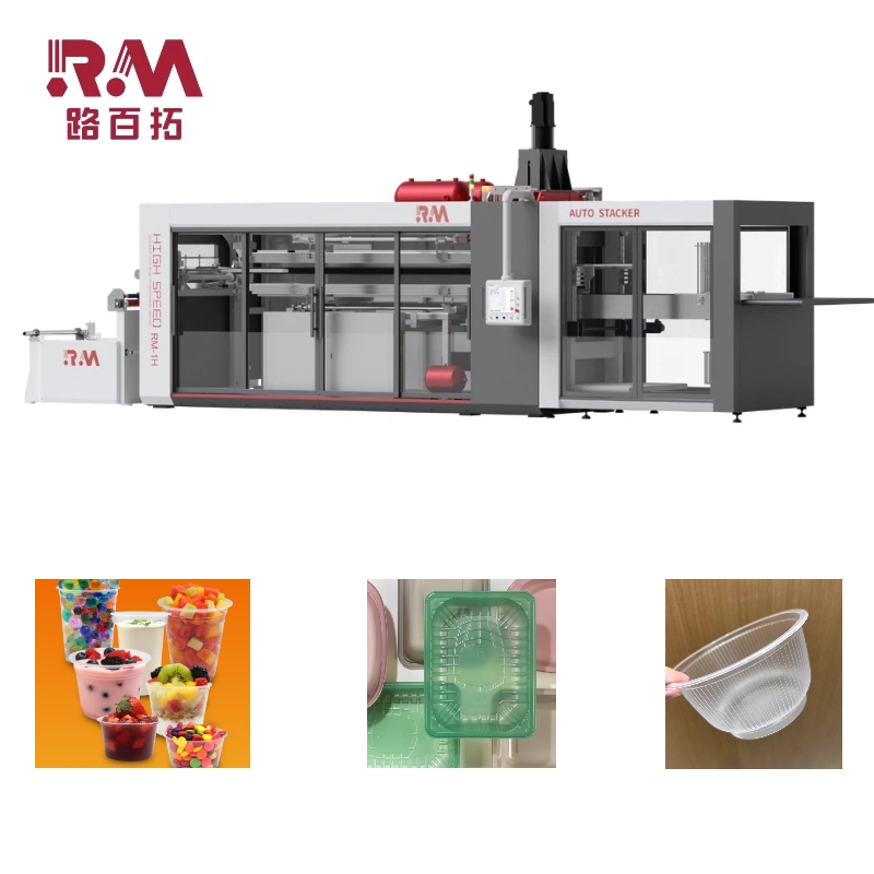 Positive &amp; Negative Pressure Forming Machine - High-Efficiency Disposable Plastic Cup Making