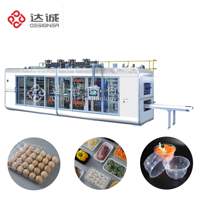 Fully-Auto Semi Automatic Vacuum Thermoforming Machine for Pet Egg Tray