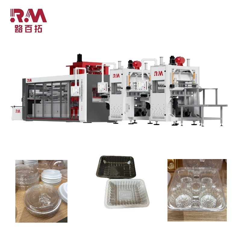 Full-Automatic High-Efficiency Pressure Forming Disposable Multi-Category Thermoforming Machine