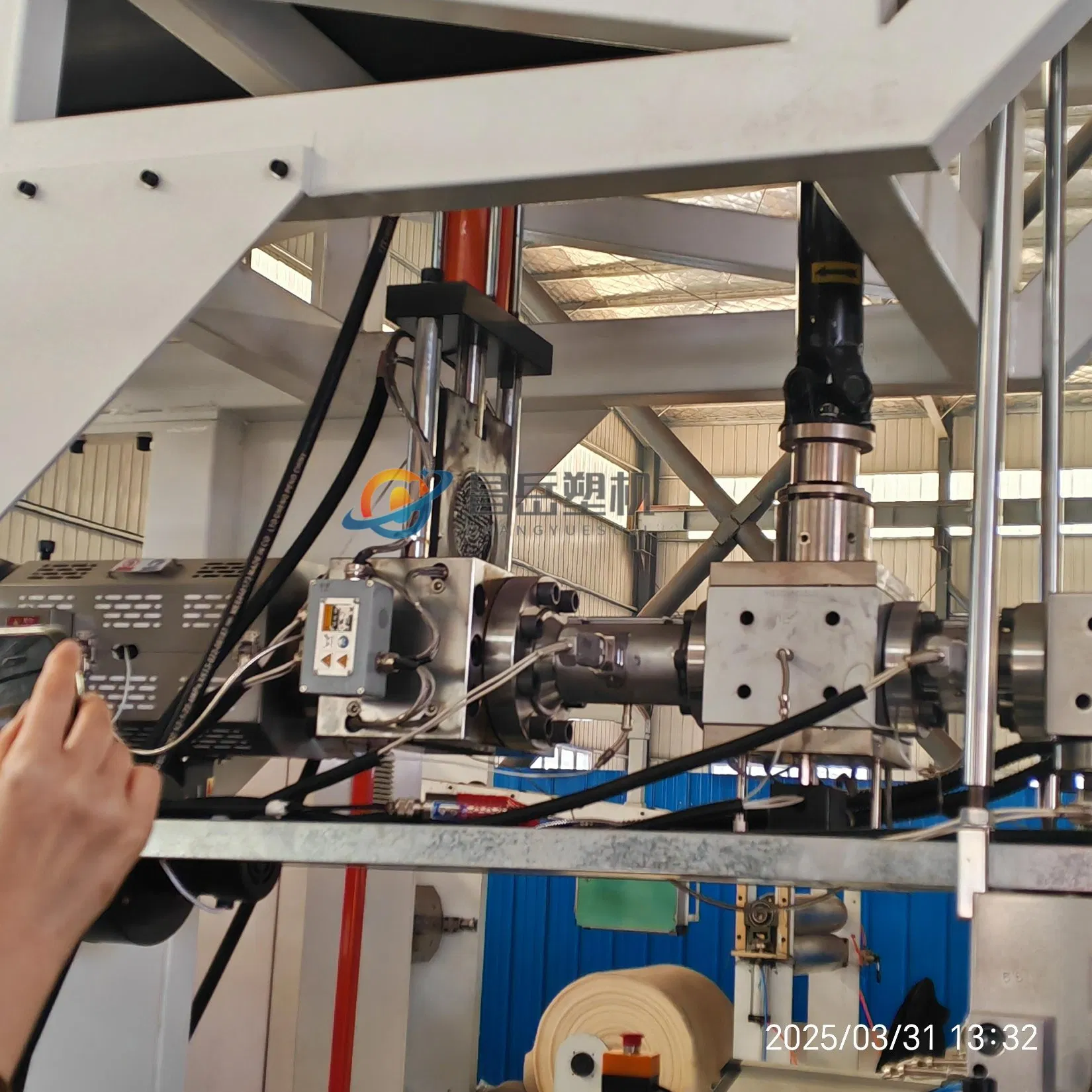 Plastic PP PE PS ABS PMMA Sheet Extrusion Production Line for Thermoforming