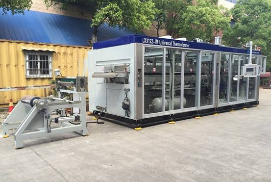 Auto Pressure and Vacuum Thermoforming Forming Machine Equipment