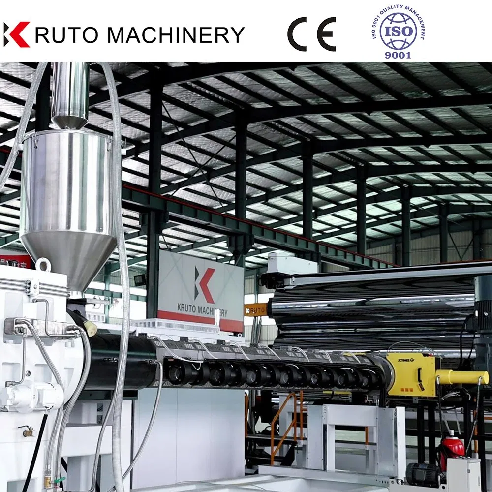 PP Sheet Making Machine Extruder Machine PP Plate Extrusion Line for Thermoforming Packing Box