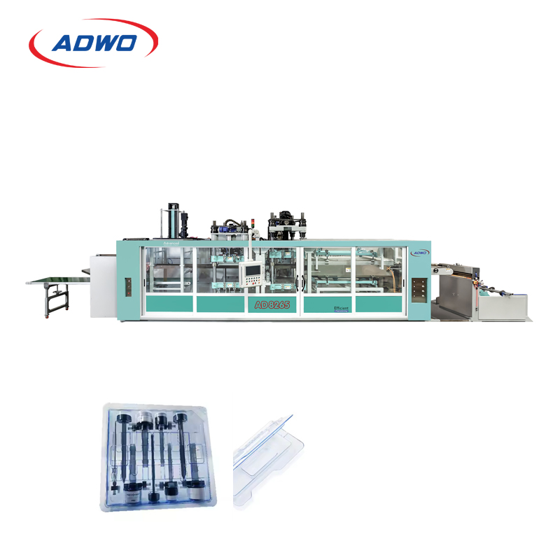 Fully Autoamtic 3-Station Plastic Medical Packaging Production Equipment Vacuum Forming Thermoforming Machine