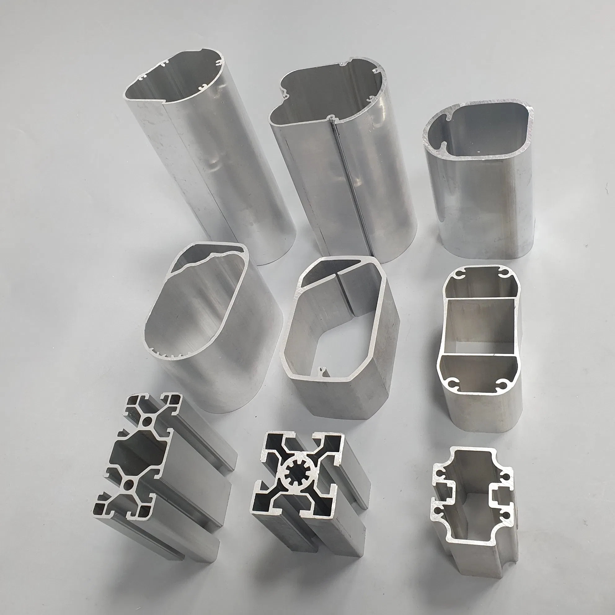 Custom Aluminum Extrusion Profiles 6061 6063 7075 Series Aluminum Sheet Tube