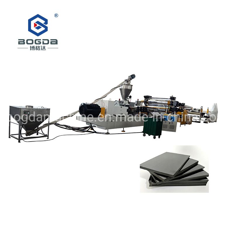 Made in China Bogda Plastic Machinery 0.3-5mm Thickness Self-Adhesive PVC Free Foam Sheet Extrusion Production Line for Photo Album Advertisement Board