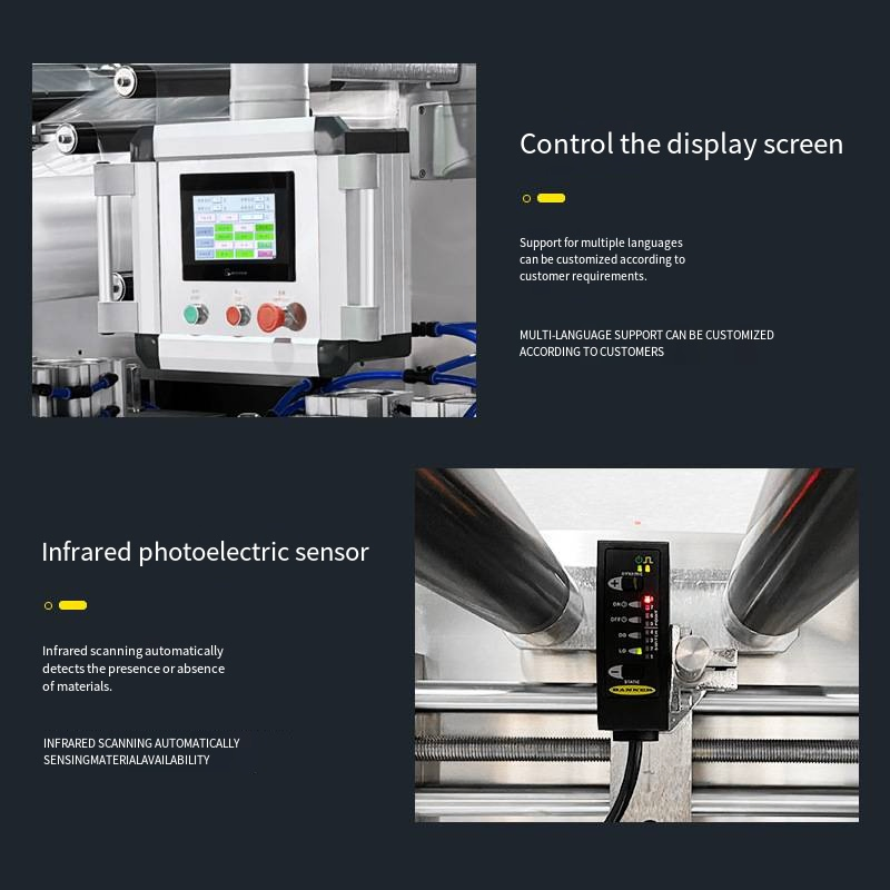 Precision Automatic Thermoforming Vacuum Packaging System with Digital Control Panel