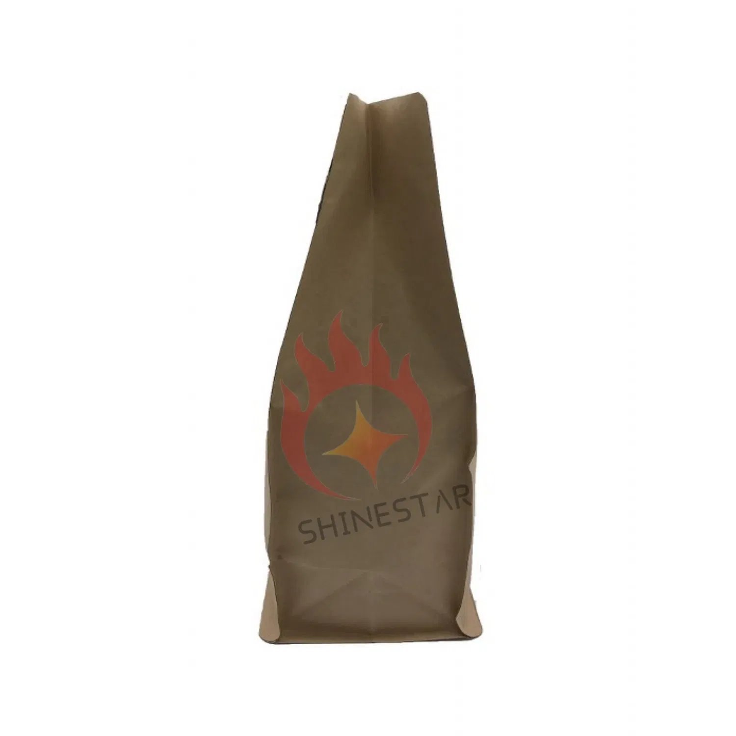 Stand-up Bag/Coffee Food Packaging/Kraft Paper Packaging Bags Shs-28 Kraft Metallized Flat Bottom Pouches Bag