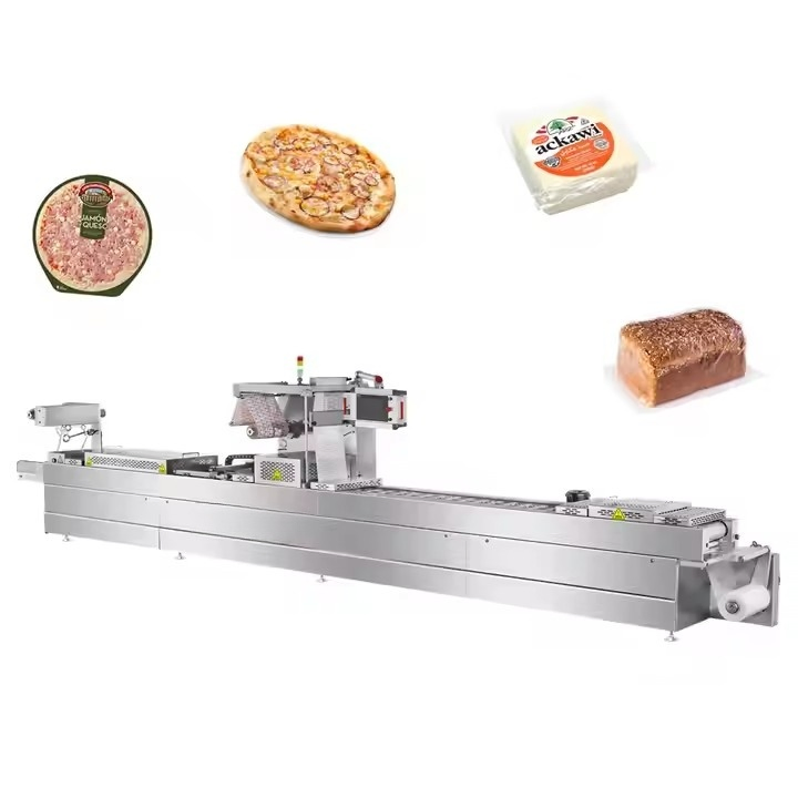 Map Thermoforming Vacuum Packaging Machine for Modified Atmosphere Packaging