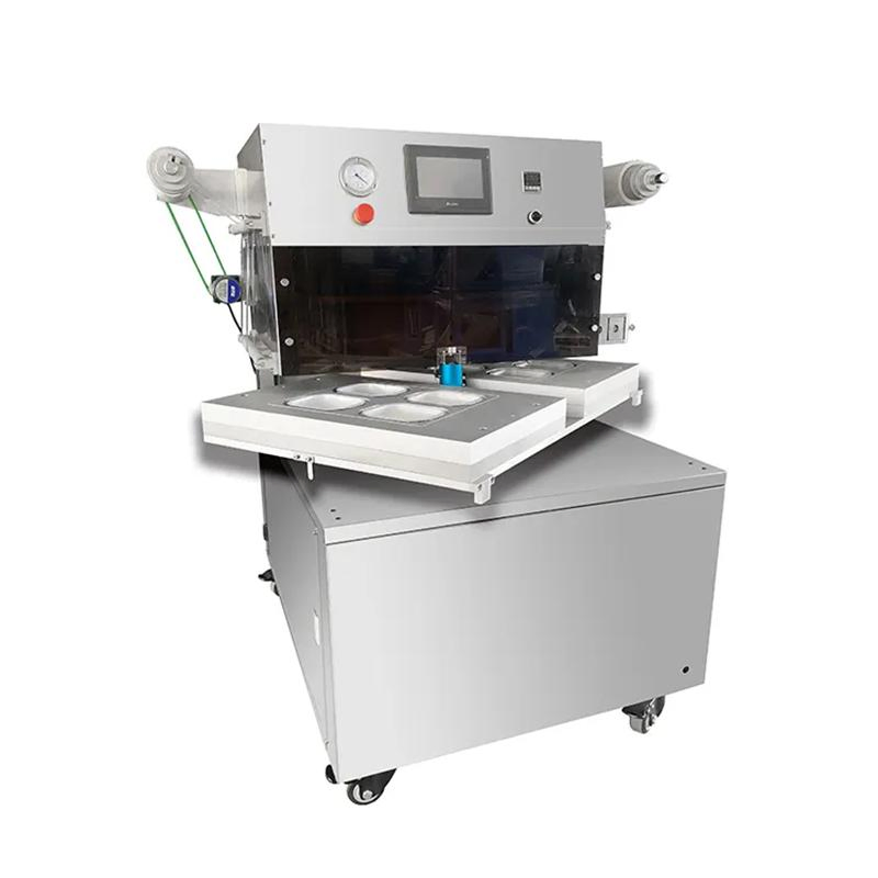 Made in China Sealing Vacuum Food Tray Skin Packing Machine Skin Vacuum Packing Machine and Tray Sealer Skin Packing Machine