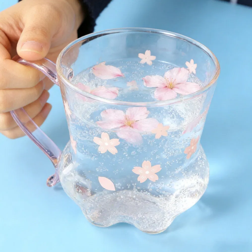 Scratch-Resistant Double Wall Reusable Cat Paw Coffee Cup for Small Cocktail Party