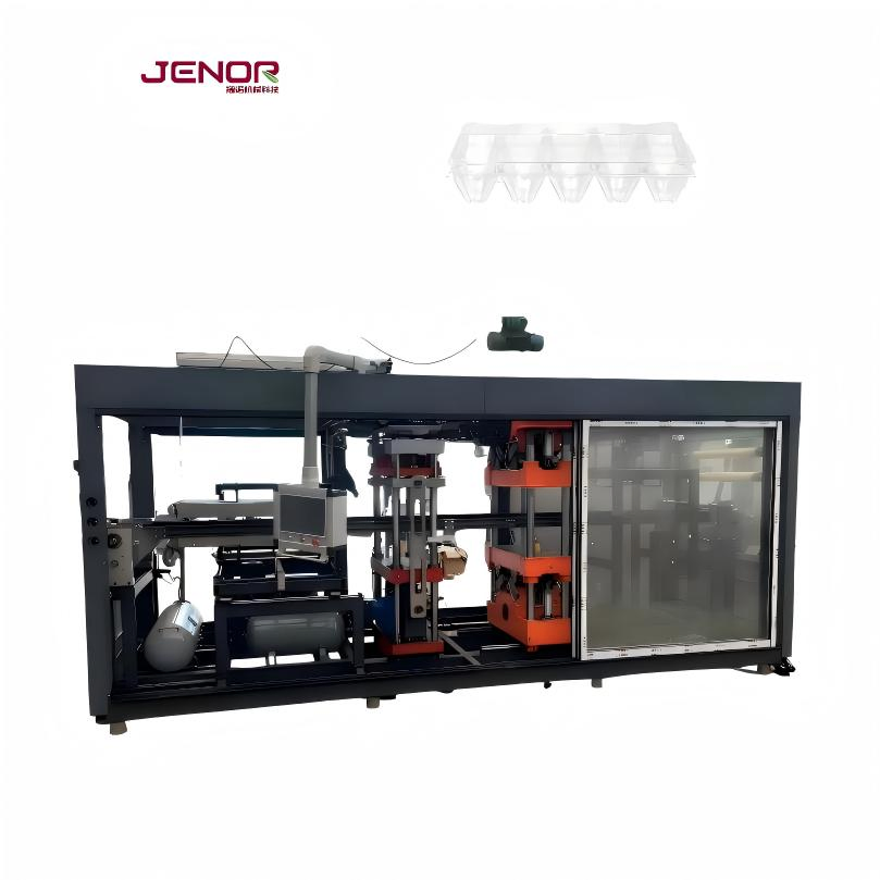 Automatic Servo Driving Plastic Thermoforming Machine for Food Clamshell Packaging Making Machine