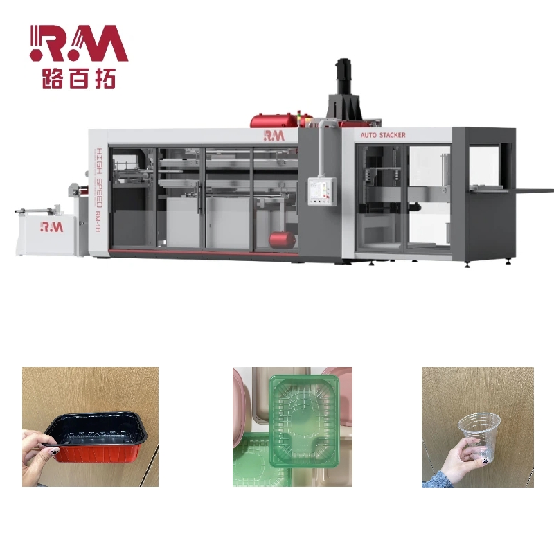 Positive &amp; Negative Pressure Forming Machine - High-Efficiency Disposable Plastic Cup Making