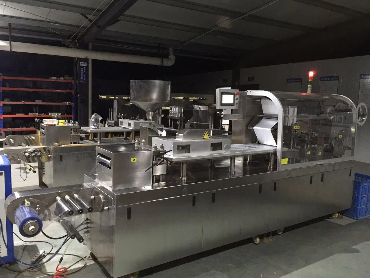 Alu-PVC Blister Packaging and Auto Cartoner Full Production Line (BZX-120B)