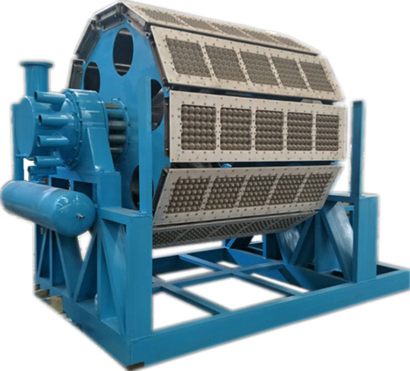 Semi-Automatic Thermoforming Paper Egg Tray Machine Germany Automatic