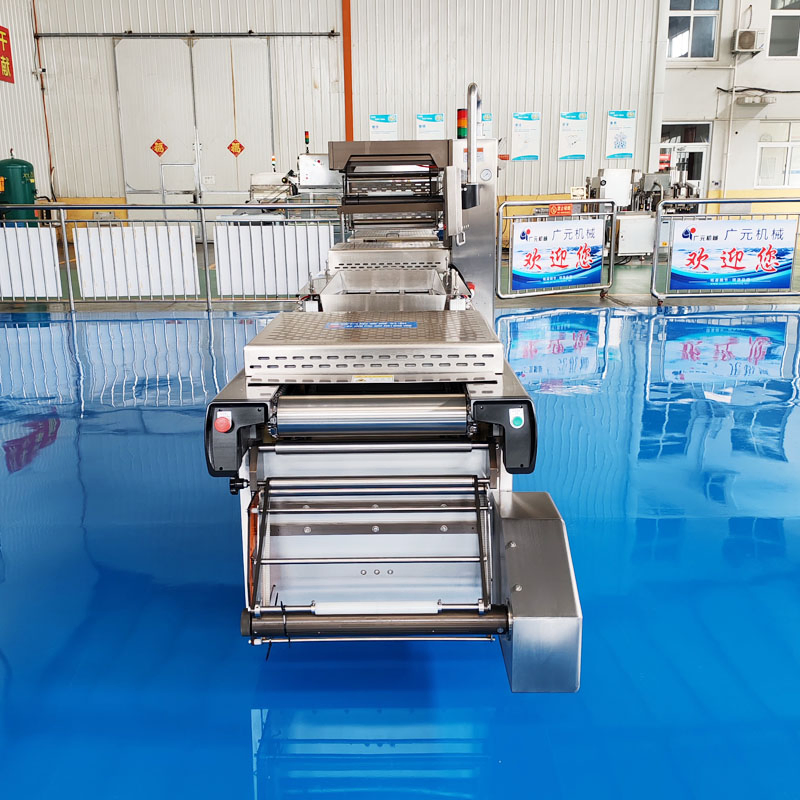 Dzdl-420 Automatic Glove Medical Supplies Soft Plastic Thermoforming Vacuum Packaging Blister Packing Machine