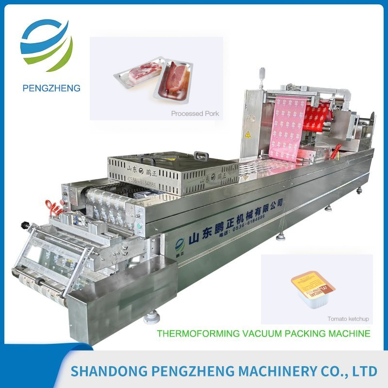 Weight 1800 Kgs Thermoforming Food Packing Equipment